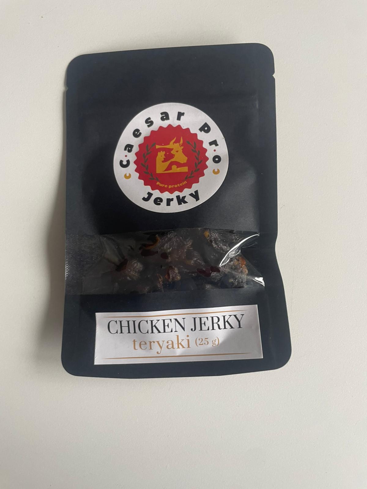 chicken jerky teriyaki 25g